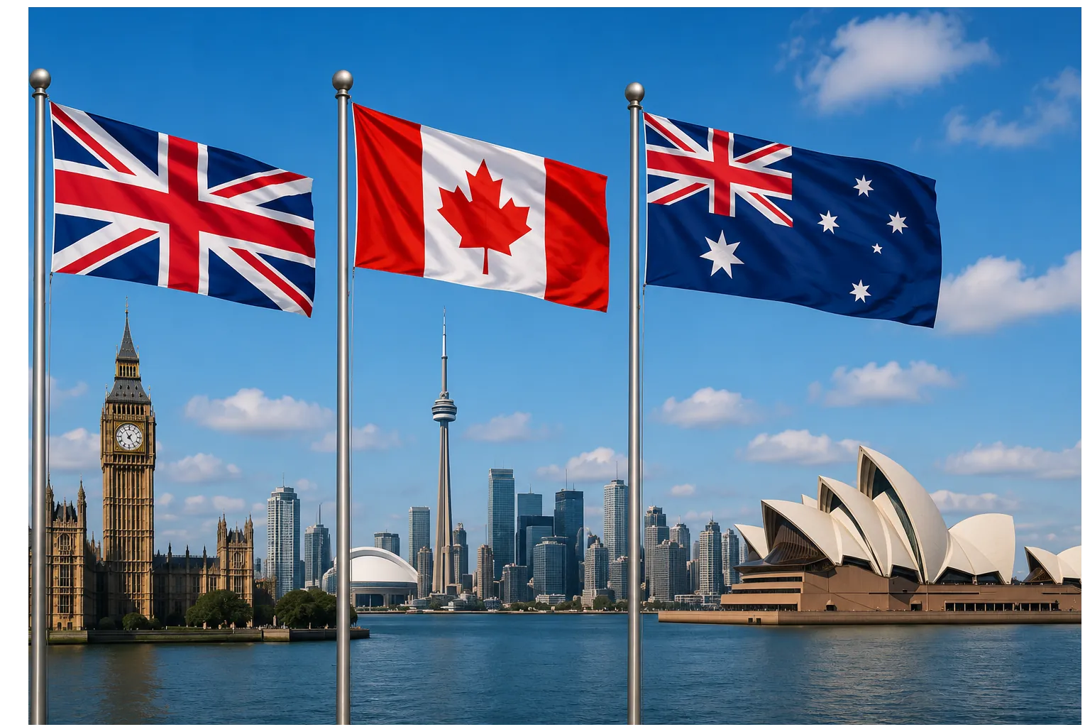 UK vs Canada vs Australia Study Comparison
